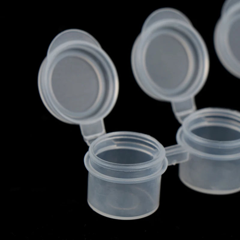 30Pcs Empty Joint Pigment Box Watercolour Oil Paint Acrylic Plastic Boxes Fine Art Paint Dispenser Boxes 2Ml