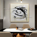 Hot Selling Aritist 100% Handmade Thick Oil Painting Large Abstract Canvas Art Oil Painting for Living Room Wall