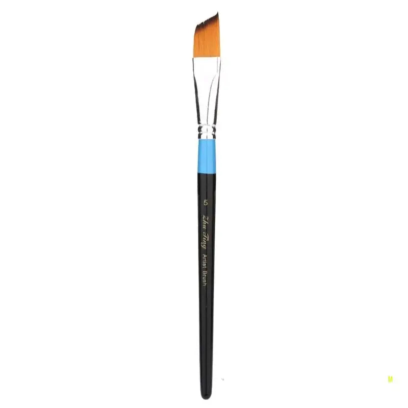 Hand-Painted Nylon Hair Artist Paintbrush for Acrylic and Watercolor, Fine Tip Detail Brush F19E