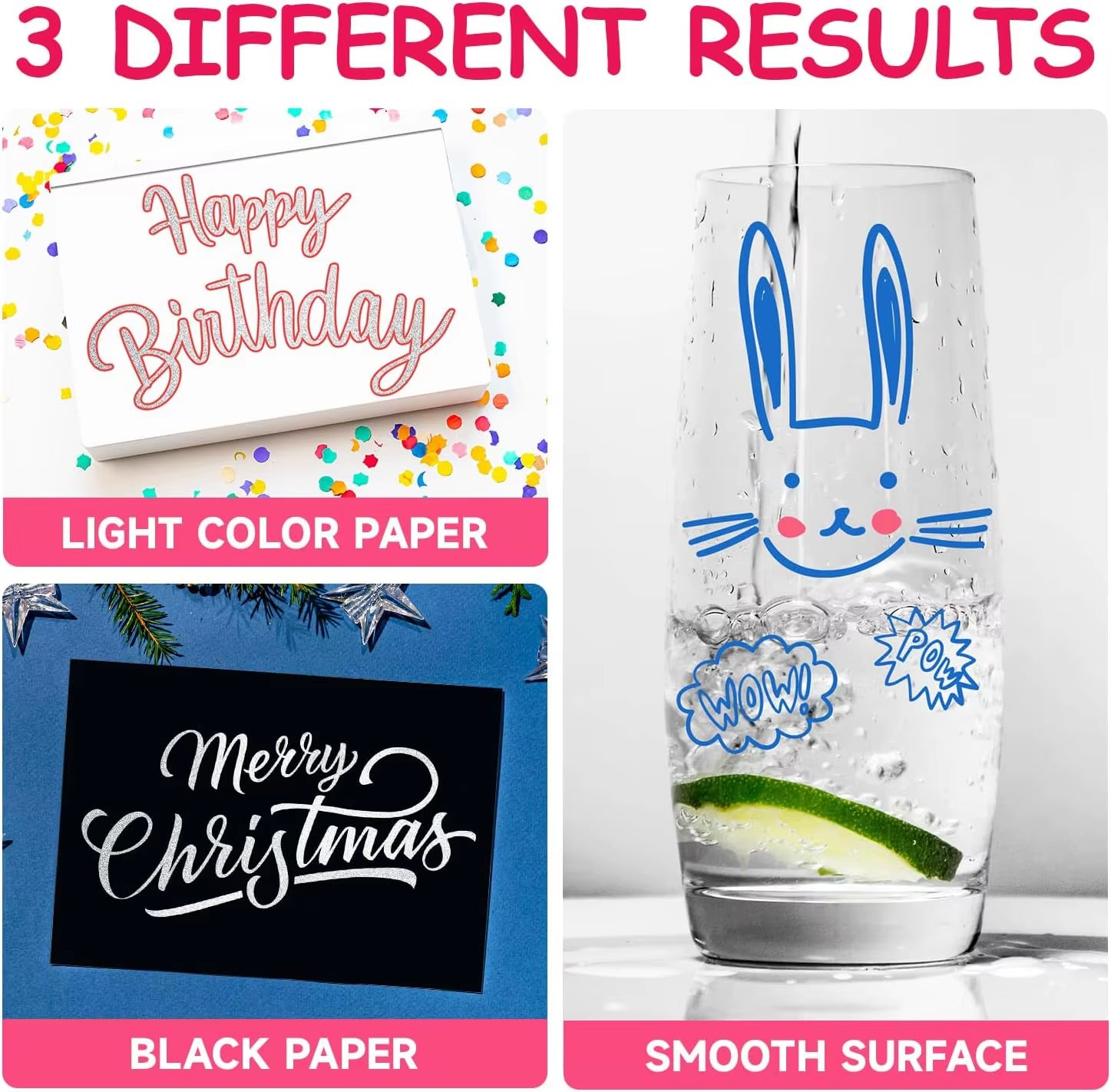 12 Colors Shimmer Metallic Glitter Markers Outline Art Pen