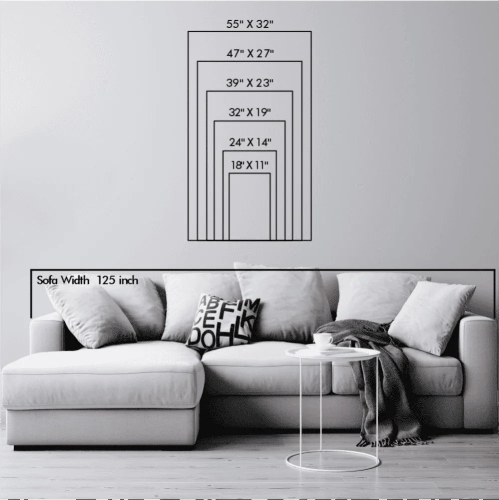 Pine Trees Metal Wall Art – Galvanized Steel Forest Silhouette